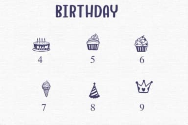 Birthday by Sontaya — Dingbats Font — thumbnail 4