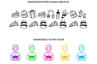 Birthday Boy by digitalplannerland — Dingbats Font — thumbnail 3