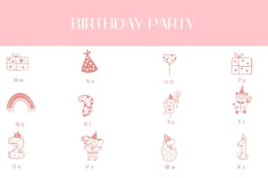 Birthday Party by Heartcraft Atelier — Dingbats Font — thumbnail 3