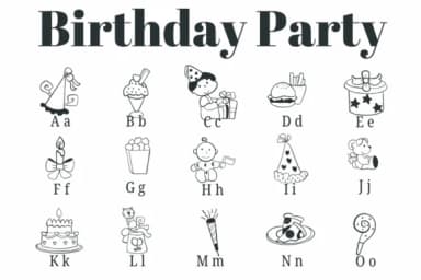 Birthday Party by Suphitchaya — Dingbats Font — thumbnail 2