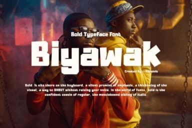 Biyawak by filosovis.co — Slab Serif Font — thumbnail 1