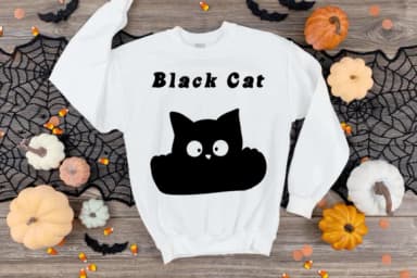 Black Cat by Suphitchaya — Dingbats Font — thumbnail 6