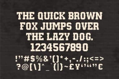 Black Cowboy by anamalmusyaffaCreative — Slab Serif Font — thumbnail 5