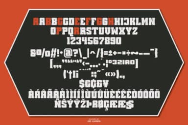 Black Engine by Line creative — Slab Serif Font — thumbnail 7