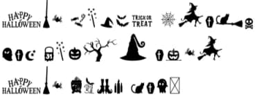 Black Halloween by GraphicHouseDesign — Dingbats Font — thumbnail 4