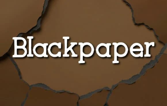 Blackpaper by OliviaFontCo — Slab Serif Font