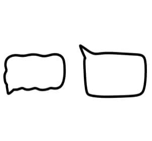 Blank Speech Bubble 2 by Foam-Design Store — Dingbats Font — thumbnail 3