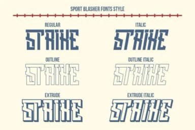 Blasher by pandekastudio — Slab Serif Font — thumbnail 8