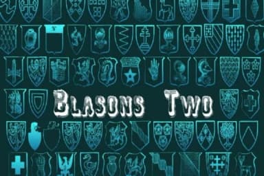 Blasons by Intellecta Design — Dingbats Font — thumbnail 2