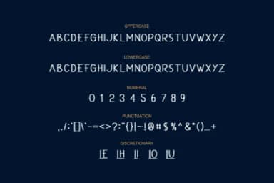 Bleoblue by kalingga.albert — Slab Serif Font — thumbnail 3