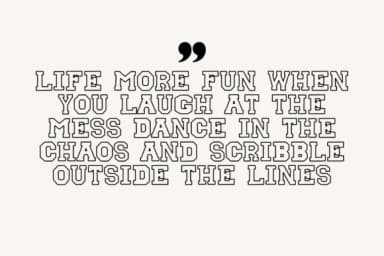 Blocksmith Outline by Sharon ( DmStudio ) — Slab Serif Font — thumbnail 8