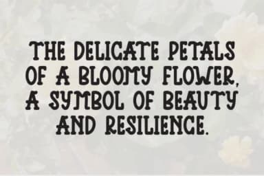 Bloomy Fluff by Letterayu — Slab Serif Font — thumbnail 3