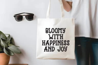 Bloomy Fluff by Letterayu — Slab Serif Font — thumbnail 5