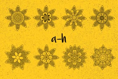 Blossom by Minimalistartstudio — Dingbats Font — thumbnail 6