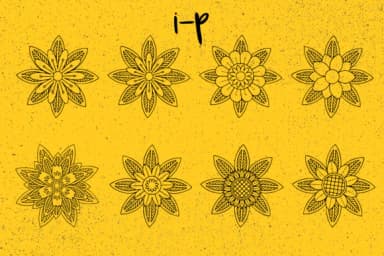 Blossom by Minimalistartstudio — Dingbats Font — thumbnail 7