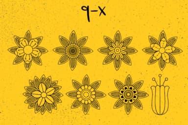 Blossom by Minimalistartstudio — Dingbats Font — thumbnail 8