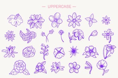 Blumes by Creative Fabrica Fonts — Dingbats Font — thumbnail 2