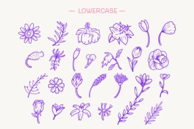 Blumes by Creative Fabrica Fonts — Dingbats Font — thumbnail 3