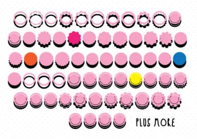 BM Graphics Rosettes by GraphicsBam Fonts — Dingbats Font — thumbnail 2