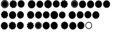 BM Graphics Rosettes by GraphicsBam Fonts — Dingbats Font — thumbnail 5