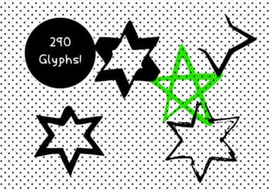 BM Graphics - Stars by GraphicsBam Fonts — Dingbats Font — thumbnail 3