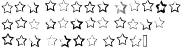 BM Graphics - Stars by GraphicsBam Fonts — Dingbats Font — thumbnail 6
