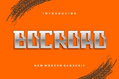 Bocroad by kalingga.albert — Slab Serif Font — thumbnail 1