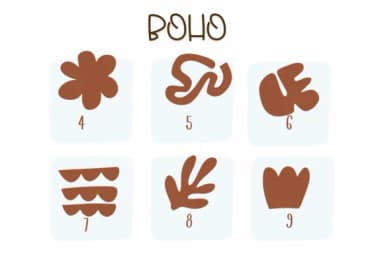 Boho by Sirinart — Dingbats Font — thumbnail 4