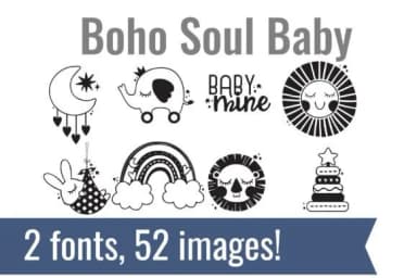 Boho Dingbats by Illustration Ink — Dingbats Font — thumbnail 2