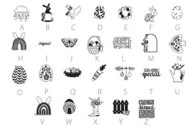 Boho Dingbats by Illustration Ink — Dingbats Font — thumbnail 3