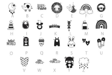 Boho Dingbats by Illustration Ink — Dingbats Font — thumbnail 4