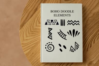 Boho Doodle Elements by Bee piyanuch — Dingbats Font — thumbnail 2