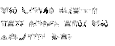 Boho Ethnic by Edywiyonopp — Dingbats Font — thumbnail 4