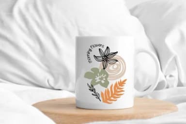 Boho Flowers by Pui Art — Dingbats Font — thumbnail 6