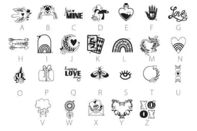 Boho Love by Illustration Ink — Dingbats Font — thumbnail 3
