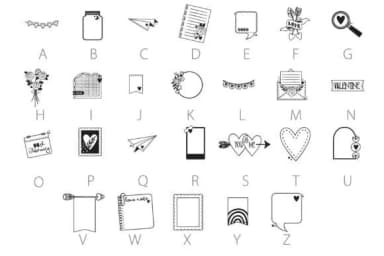 Boho Love by Illustration Ink — Dingbats Font — thumbnail 8