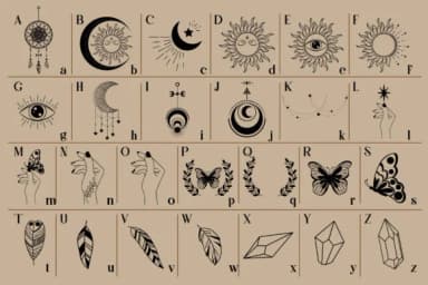 Boho Magic by Fox7 — Dingbats Font — thumbnail 2