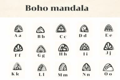 Boho Mandala by Apiwat Type — Dingbats Font — thumbnail 2