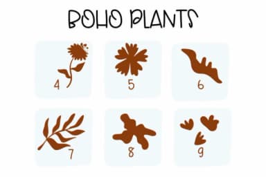 Boho Plans by Sirinart — Dingbats Font — thumbnail 4