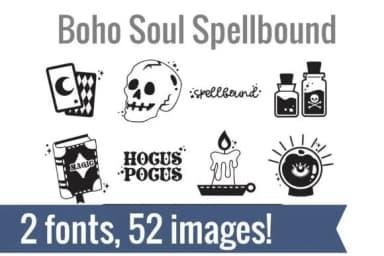 Boho Soul Dingbats by Illustration Ink — Dingbats Font — thumbnail 2