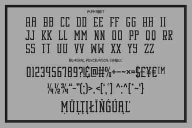 Bohren by Anto (7NTypes) — Slab Serif Font — thumbnail 6