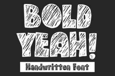 Bold Yeah by MVMET — Slab Serif Font — thumbnail 1