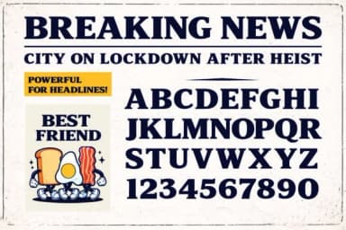 Bolde by basyar — Slab Serif Font — thumbnail 2