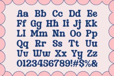 Bolder Hinger by pandekastudio — Slab Serif Font — thumbnail 8