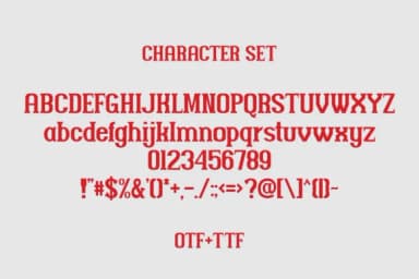 Bone Grave by Eystore — Slab Serif Font — thumbnail 7