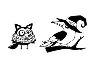 Bones and Feathers Society by Illustration Ink — Dingbats Font — thumbnail 6