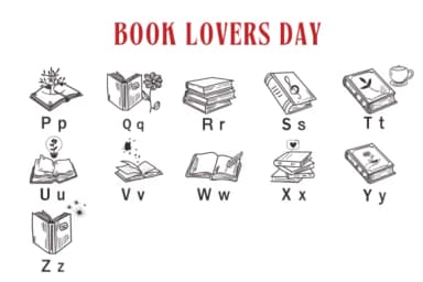 Book Lovers Day by Nun Sukhwan — Dingbats Font — thumbnail 3