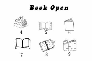 Book Open by Suphitchaya — Dingbats Font — thumbnail 4
