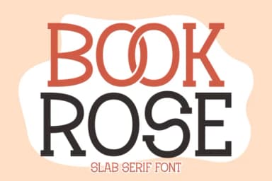 Book Rose by Ade (7NTypes) — Slab Serif Font — thumbnail 1