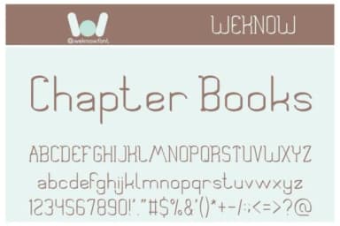 Book Shelves by weknow — Slab Serif Font — thumbnail 2